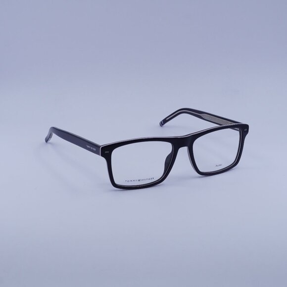Tommy Hilfiger TH 1770 0PJP 00 Eyeglasses Blue 55mm Rectangle Frame - Picture 1 of 12